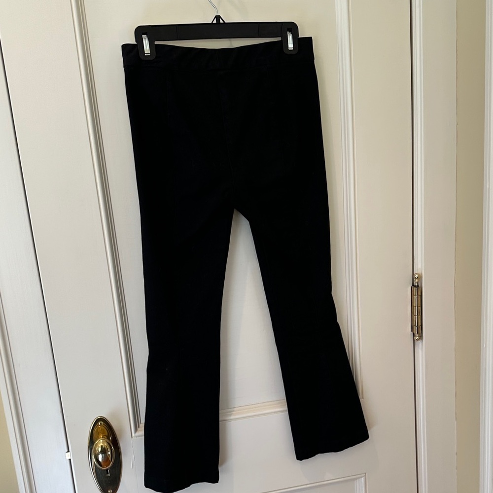 The Row Black Cropped Bootcut Pants SZ XS - Picture 4 of 7